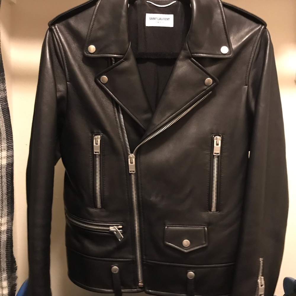 Saint Laurent l01 leather jacket